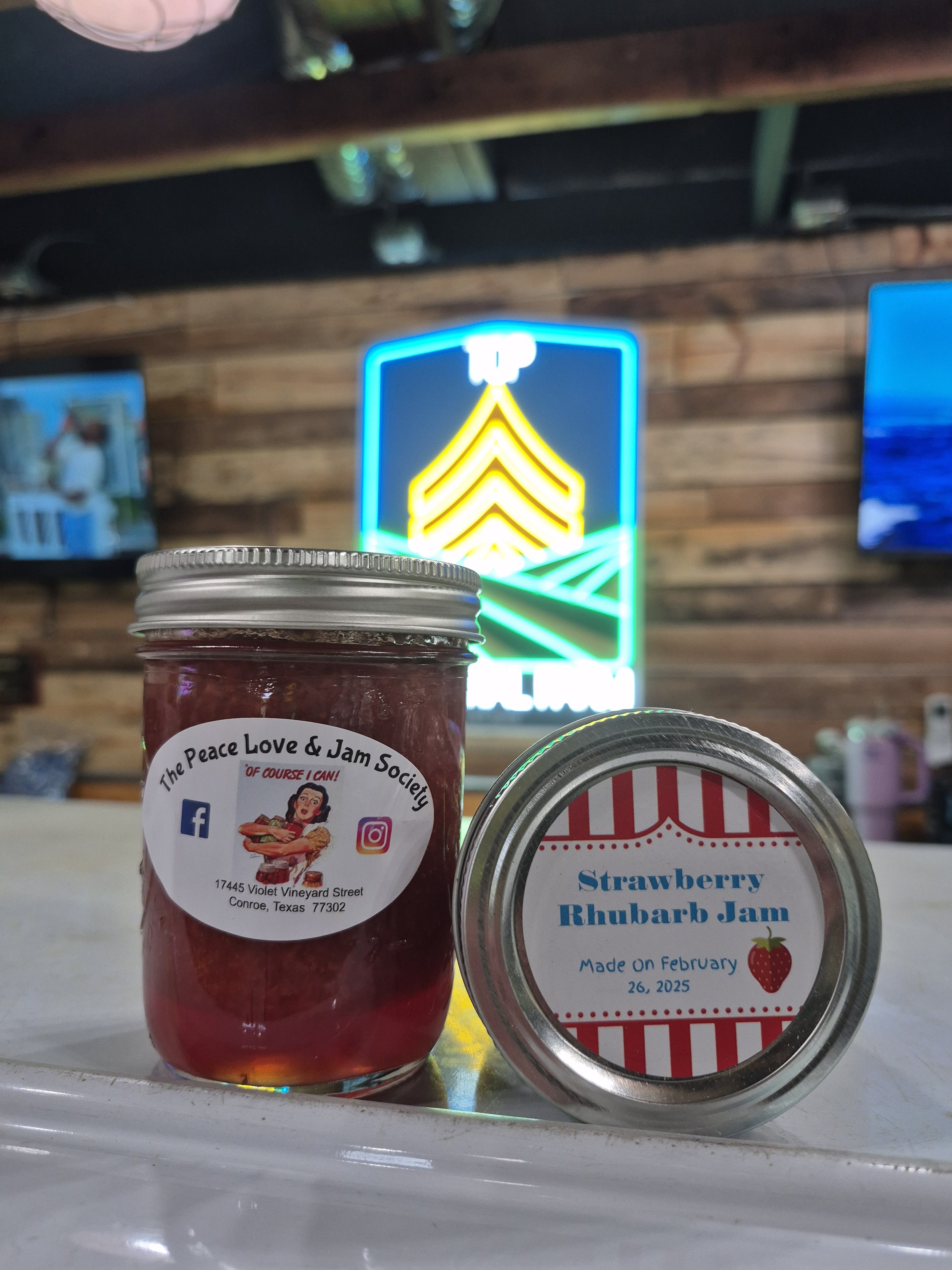 Strawberry Rhubarb Jam
