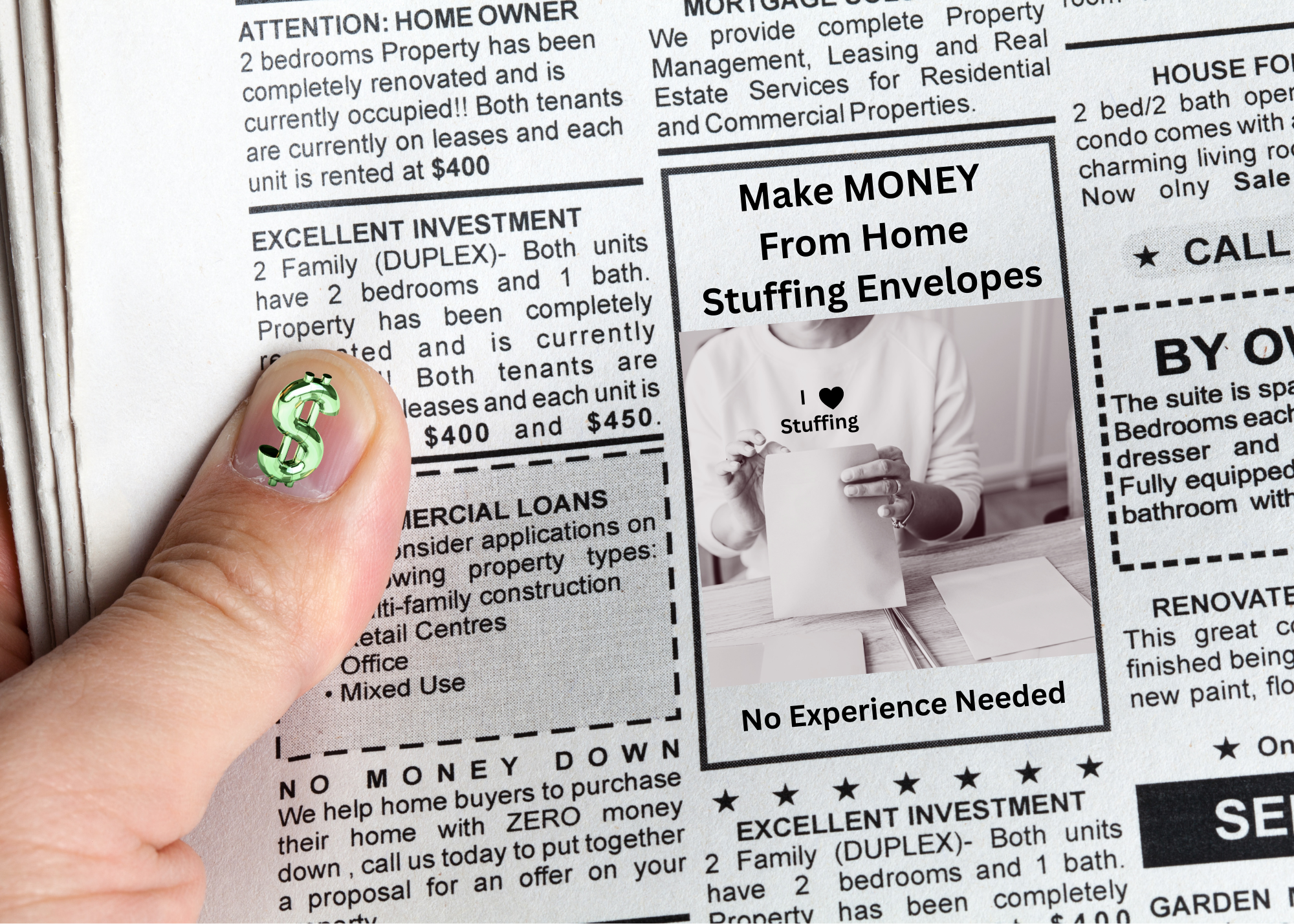 The Envelope Stuffing Scam 