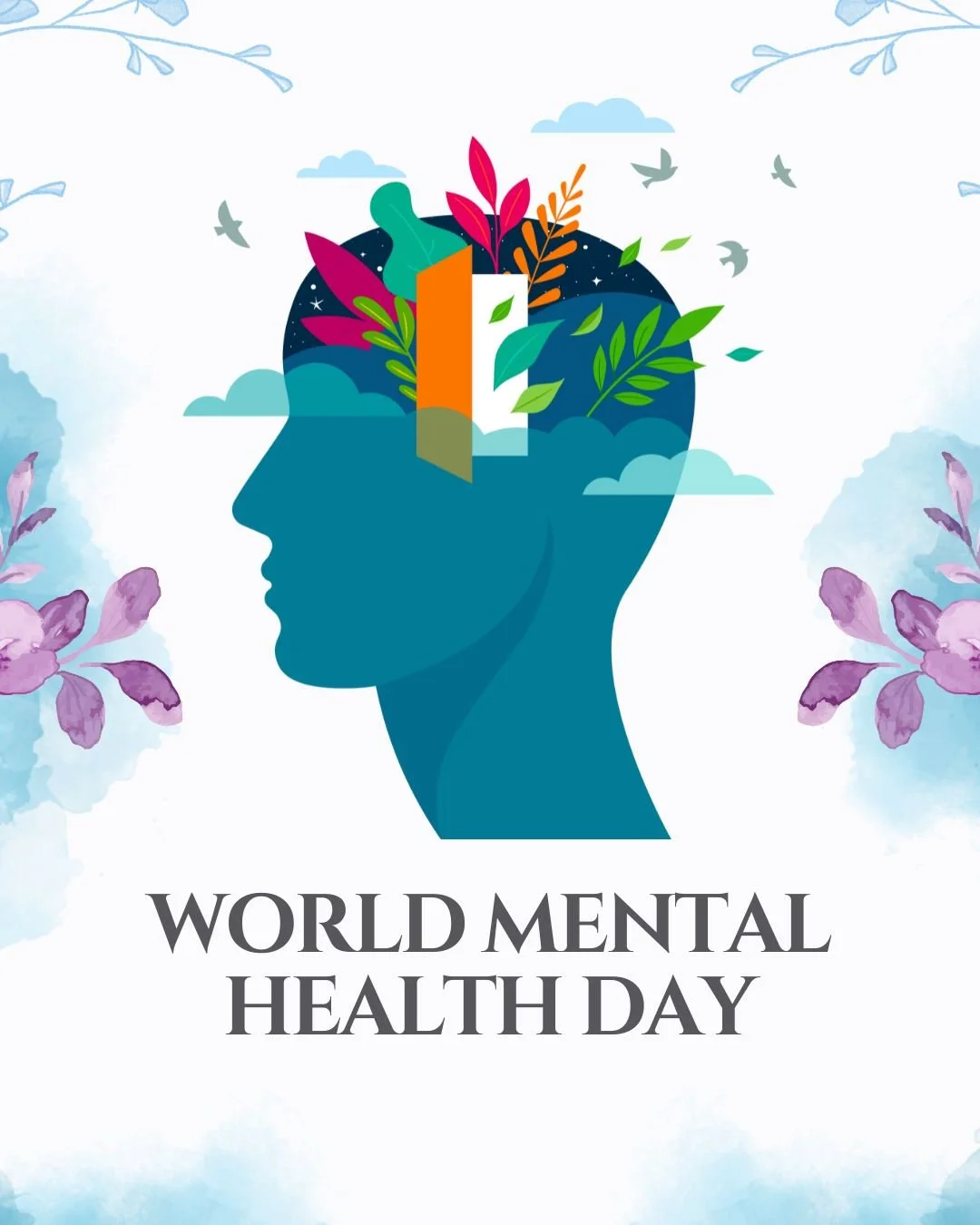 🌍✨ Happy World Mental Health Day! Today, let&rsquo;s come together to celebrate our minds and hearts. Embrace tradition by sharing kind words &amp; festive vibes! 🌼💖 Take a moment to prioritize self-care. Whether it&rsquo;s through meditation, a n