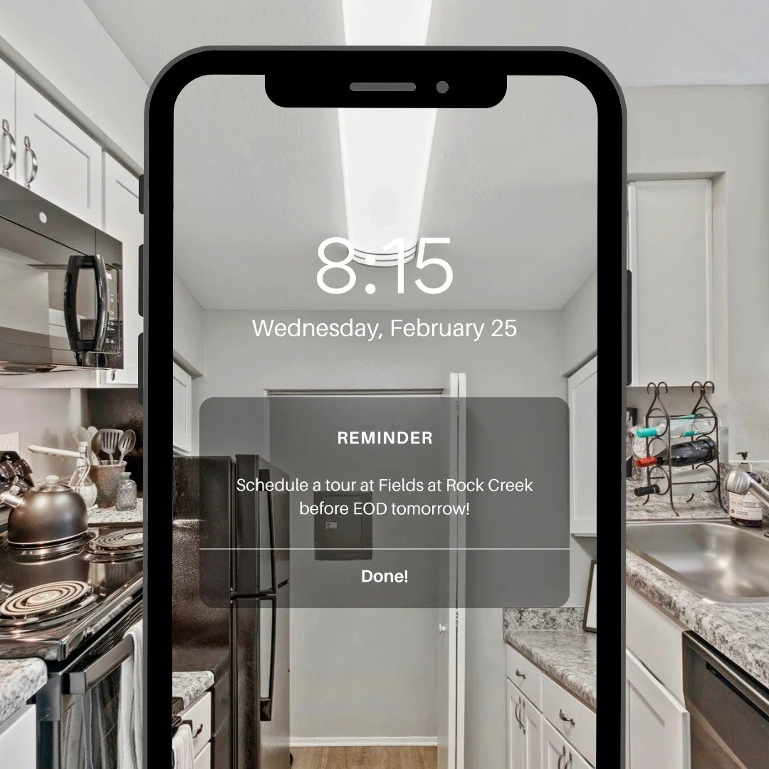 Just gonna leave this here&hellip; schedule the tour.

#FieldsAtRockCreek #ApartmentTour #FindYourHome #RockCreekLiving #NewHome #ApartmentLife #ScheduleATour #HomeSweetHome #CommunityLiving #MoveInReady