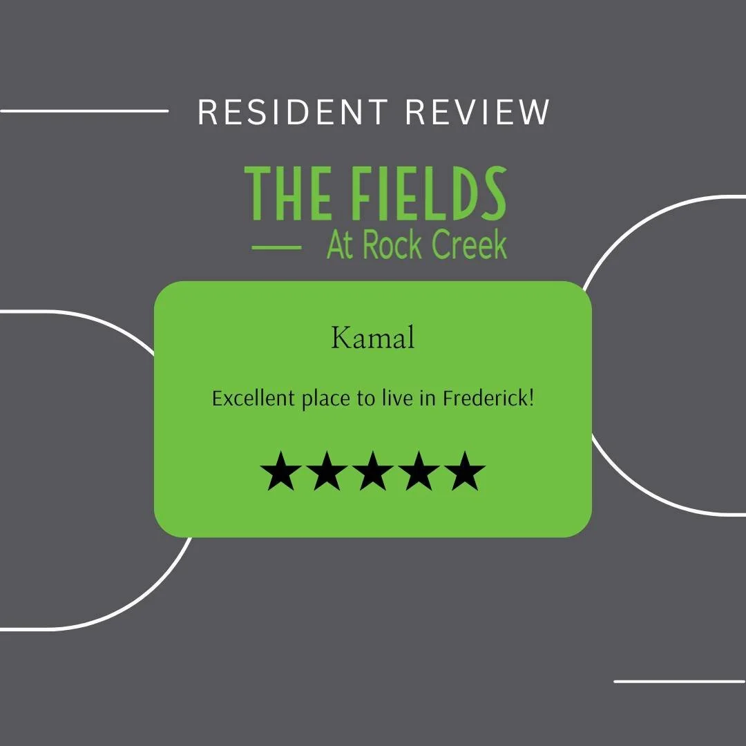 Thank you for the wonderful review! Hearing your positive feedback means so much to our team and motivates us to continue providing the best experience possible. 💙

#FieldsAtRockCreek #ResidentReviews #CommunityLiving #FrederickMD #ApartmentLife #Ma