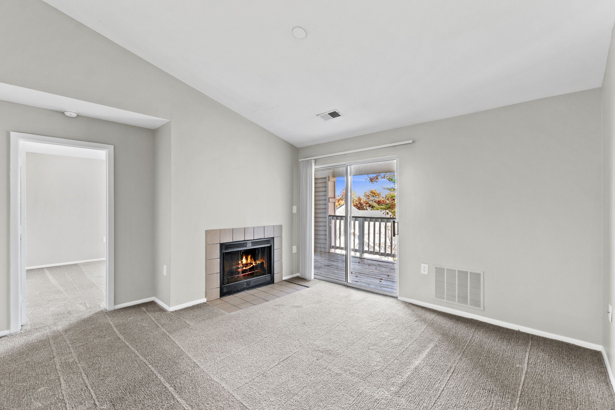 Living Room w/Fireplace