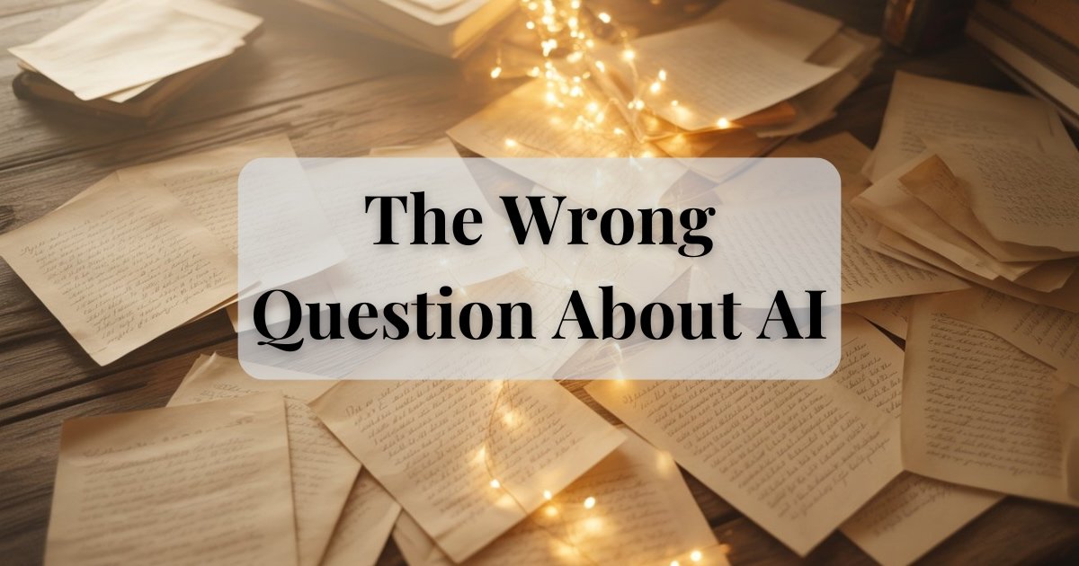 The Wrong Question About AI