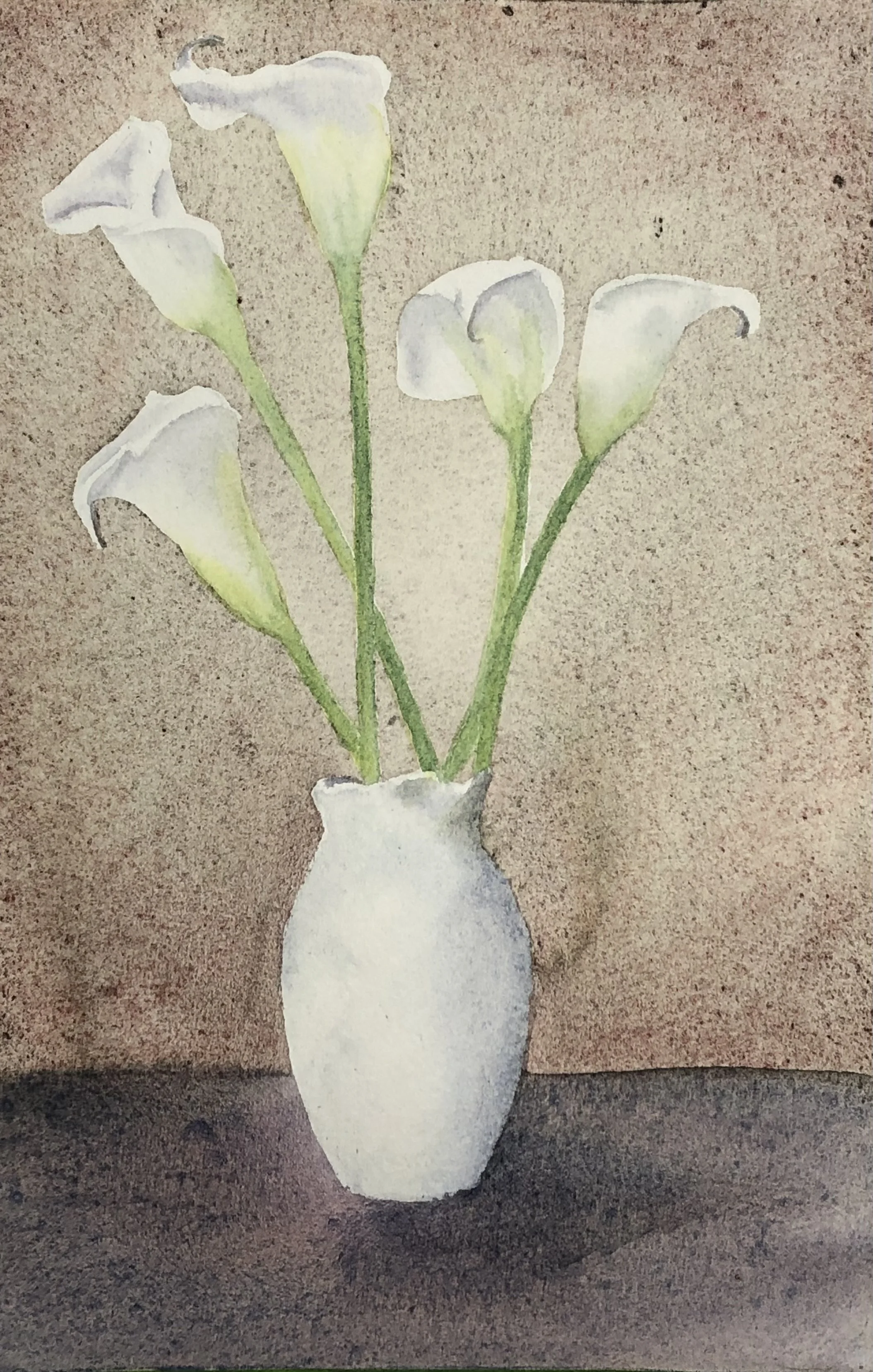 Lillies in vase