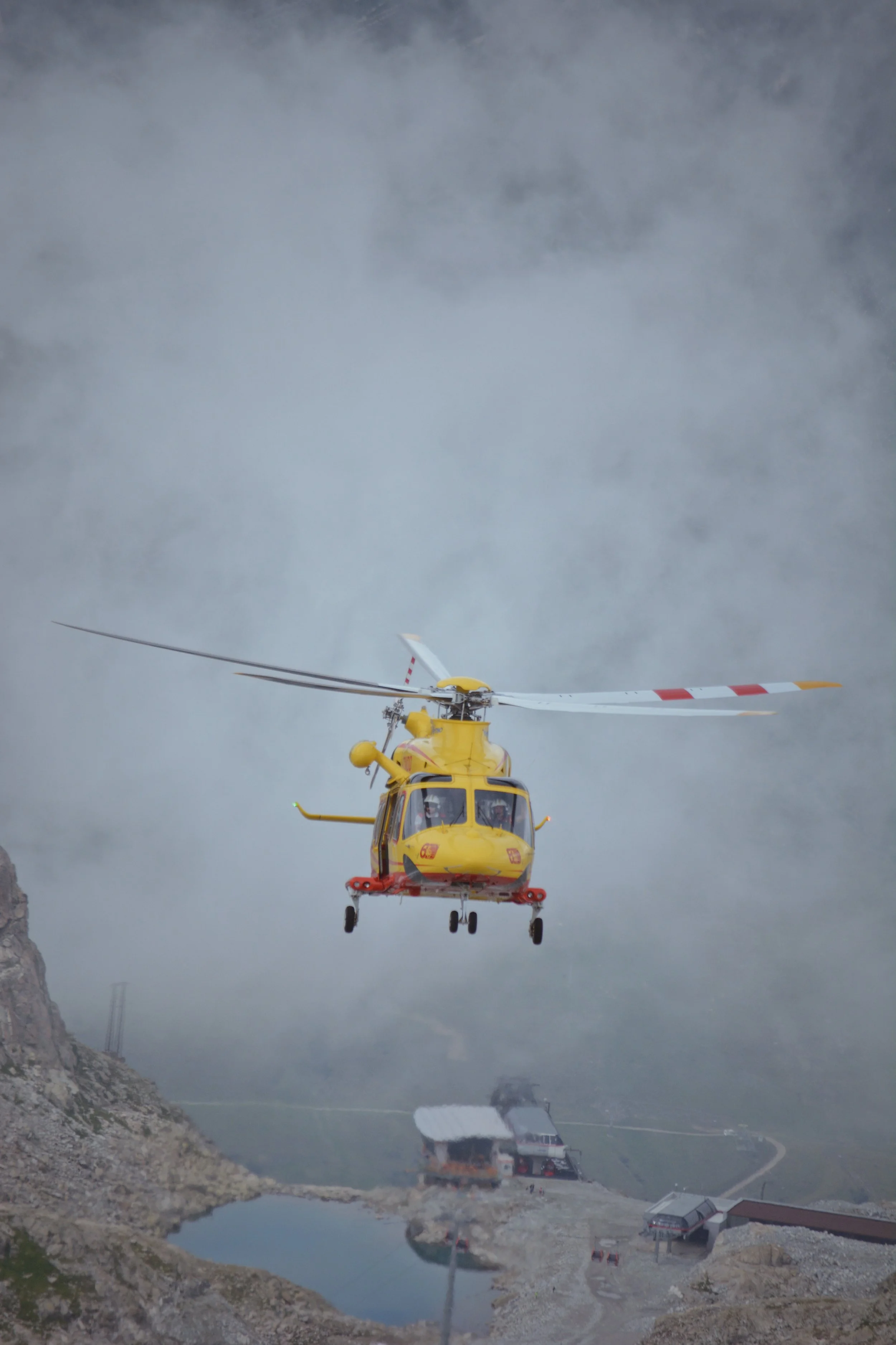 Accident at the Dolomites - Italy