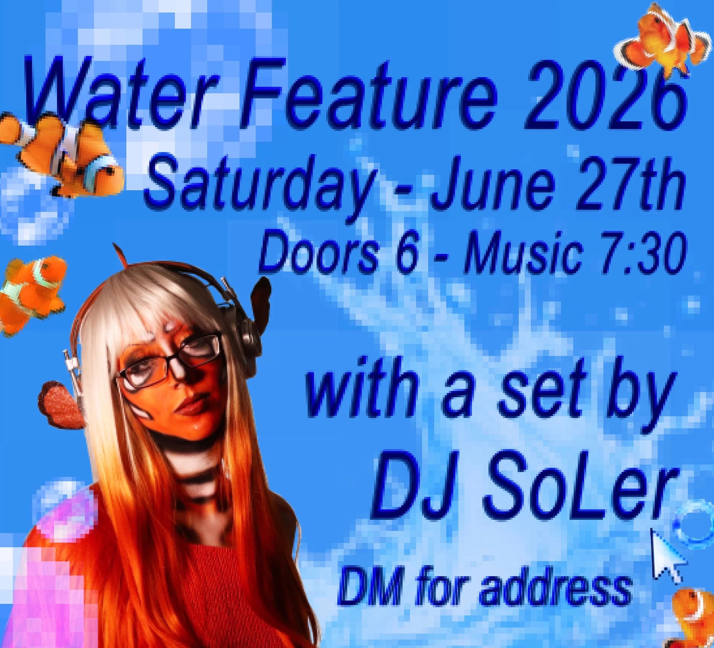 GUYS ITS THIS SATURDAY!!!!! you better be there!!!! YEAH!!!!!!!!!!!

⭐️JUNE 27th - DOORS AT 6, MUSIC AT 7:30!!!!!!!!
⭐️DM FOR ADDRESS!!!!!

i was sayin bring water safe clothing if you want but it may be too late/cold to swim bc we have a WONDERFUL L