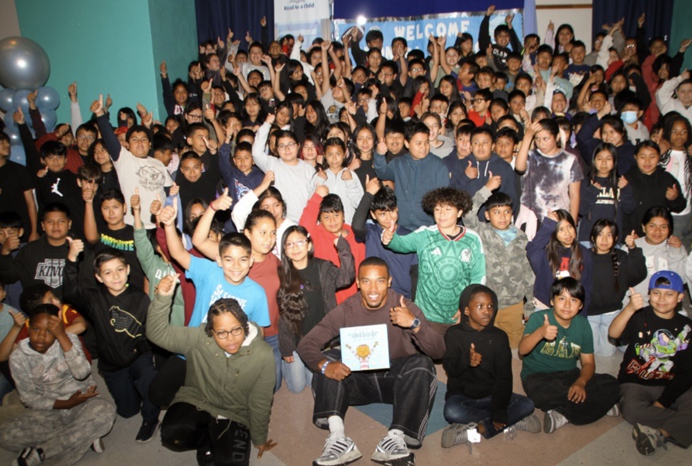 St. Brown Foundation hosts “read aloud” event