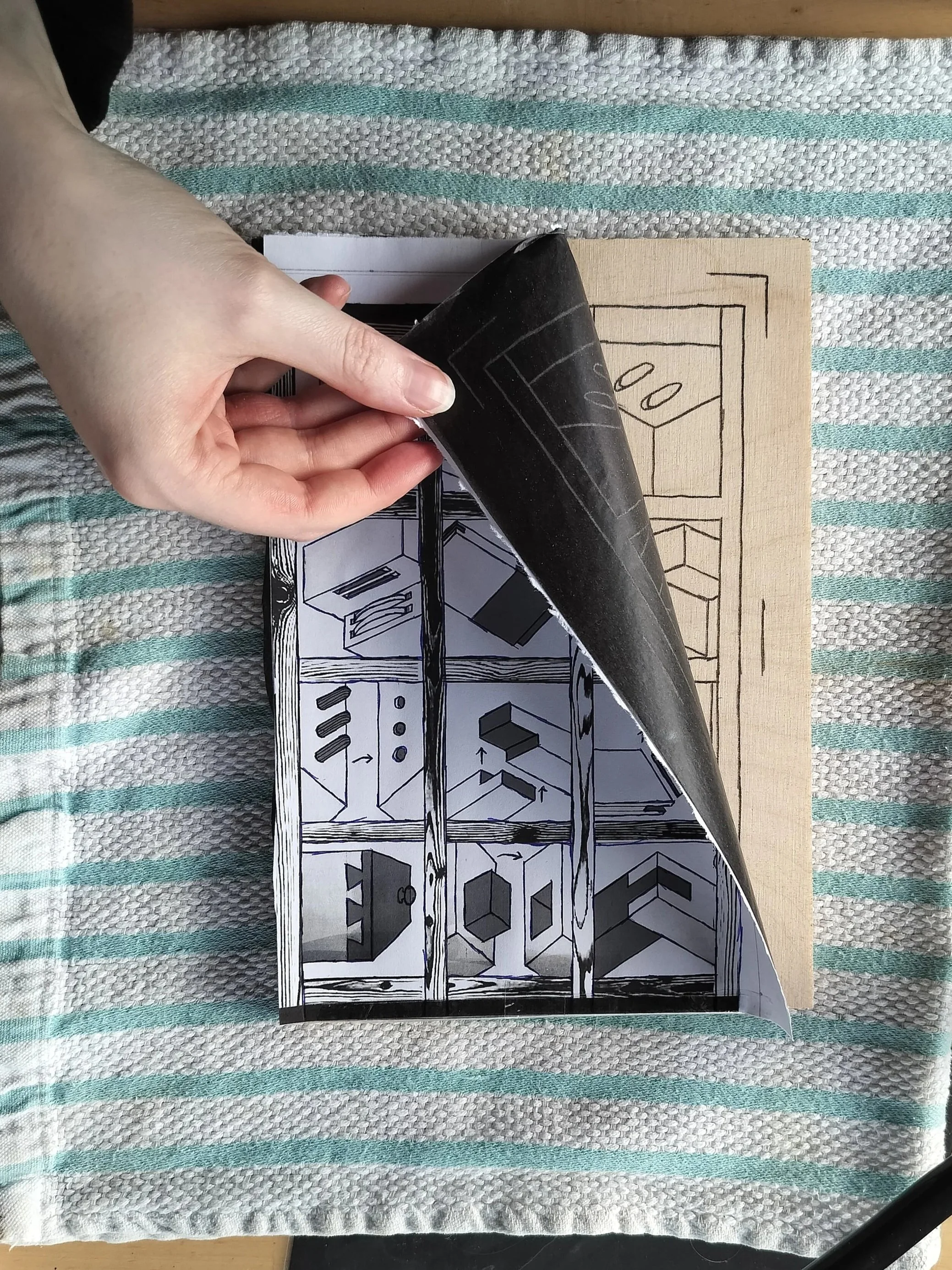 mokuhanga studies #3