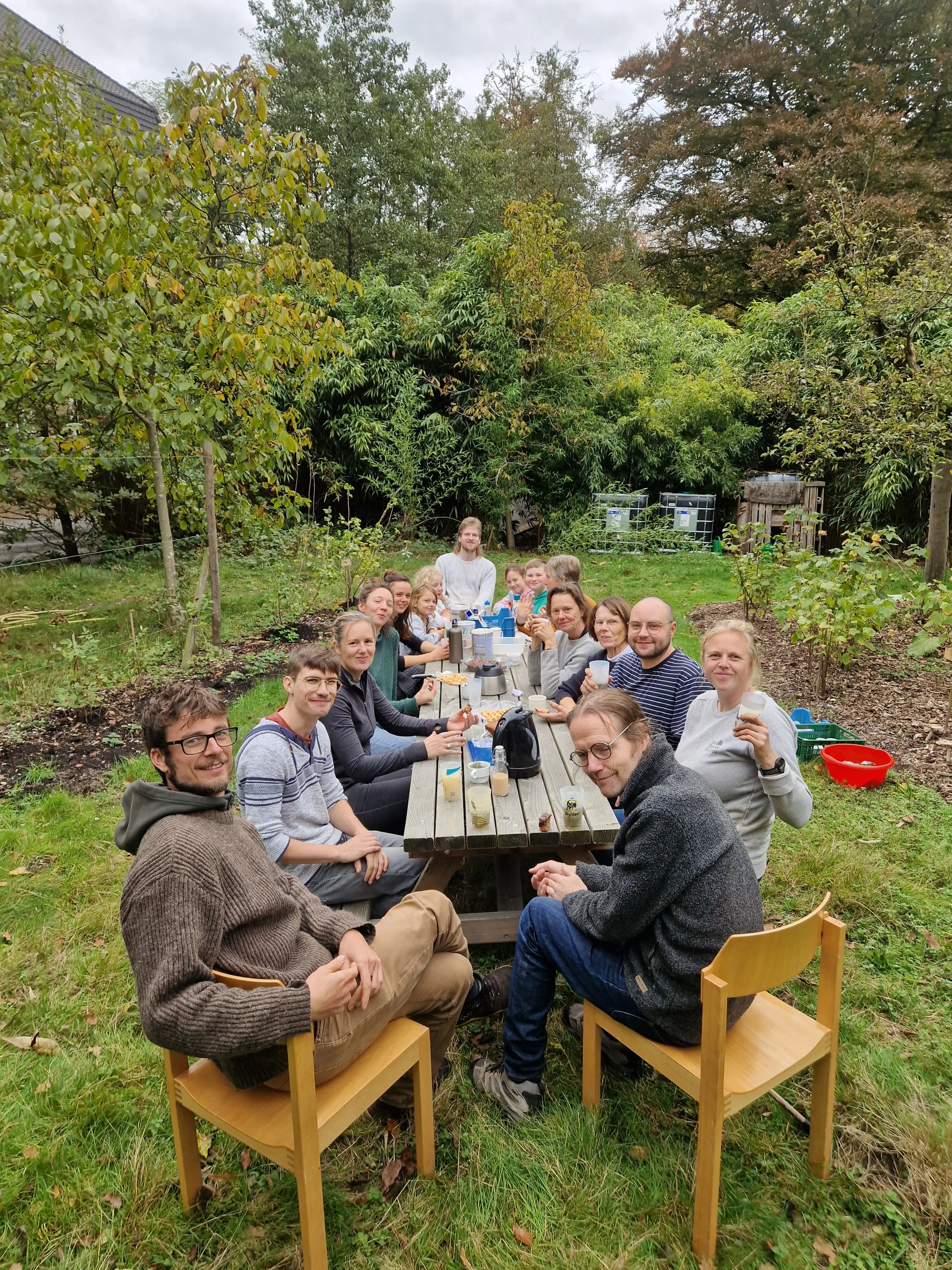 pauze tijdens wroetersnamiddag