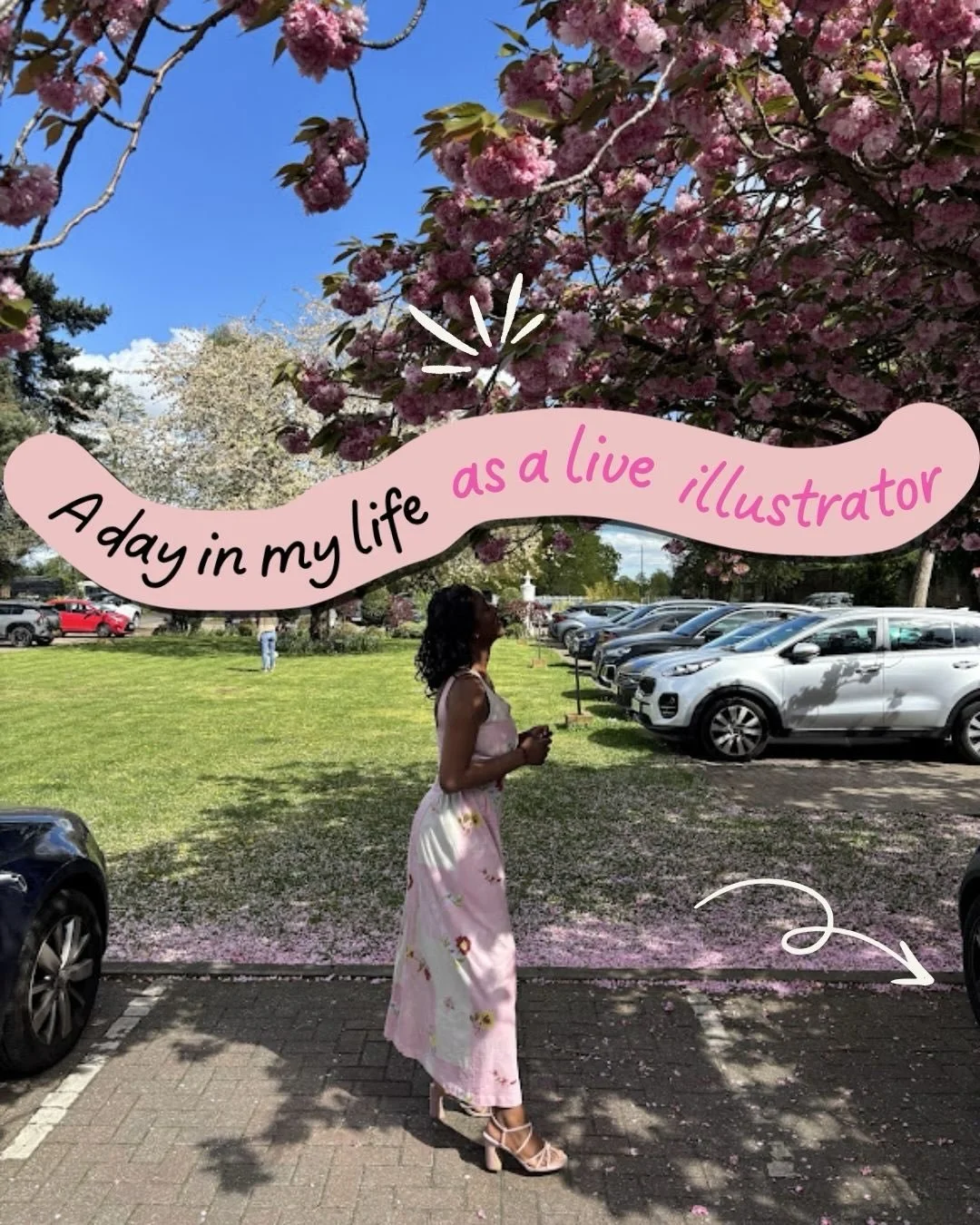 Thought I&rsquo;d give a little window into what an average day looks like when I&rsquo;m doing live illustrations for a wedding or special event!