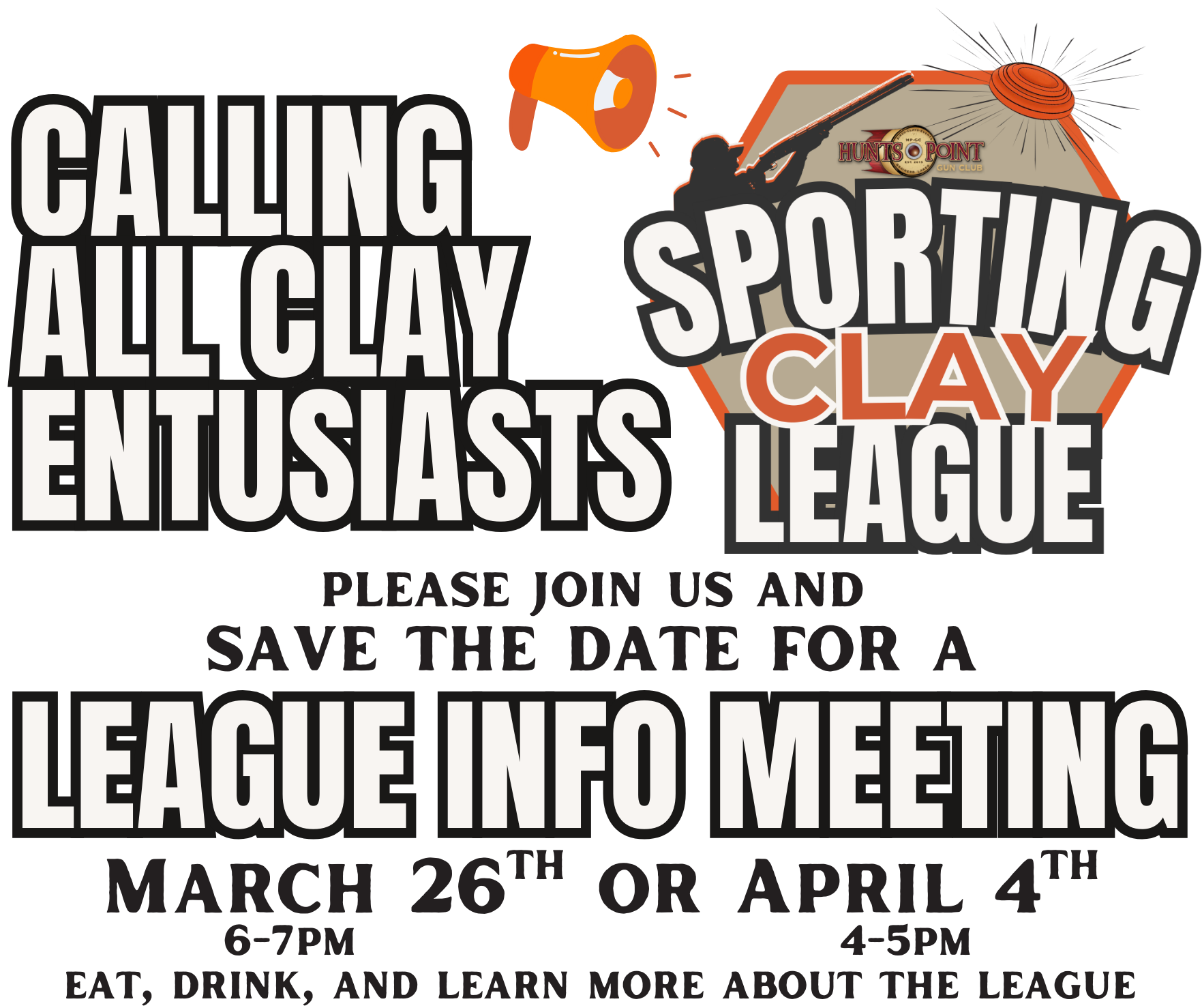 Sporting Clay League Info Meeting