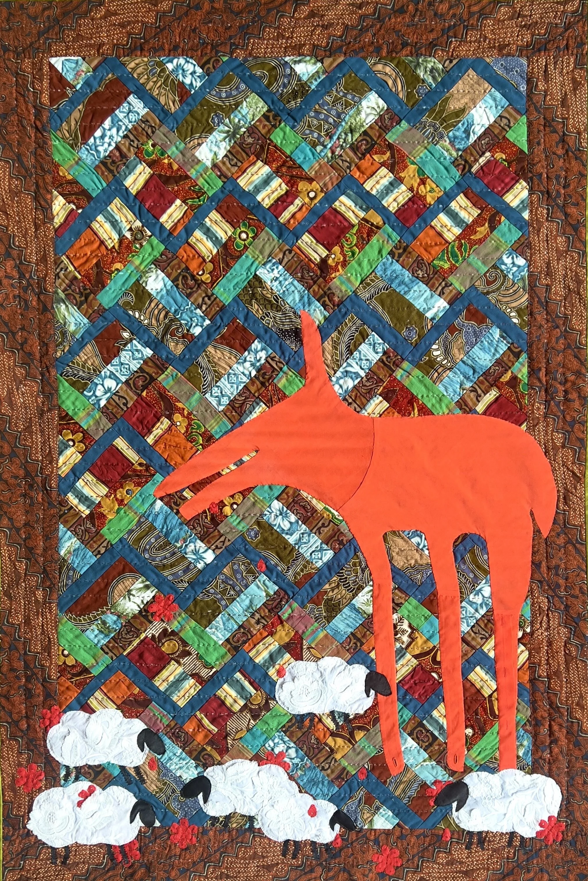 Le Loup de Lafontaine 37x55