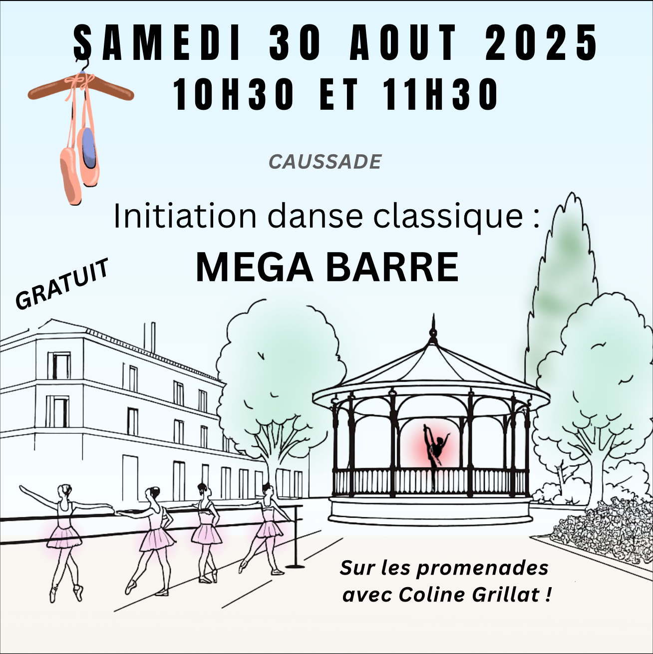 Initiation à la danse classique : Méga barre