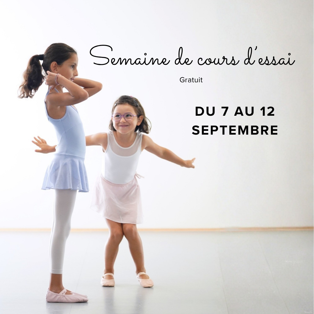 Semaine de cours d'essai