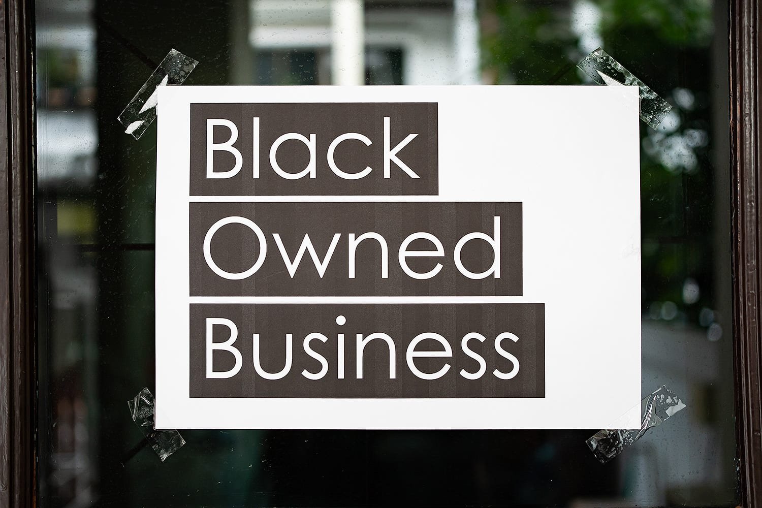 'Black Owned Business'