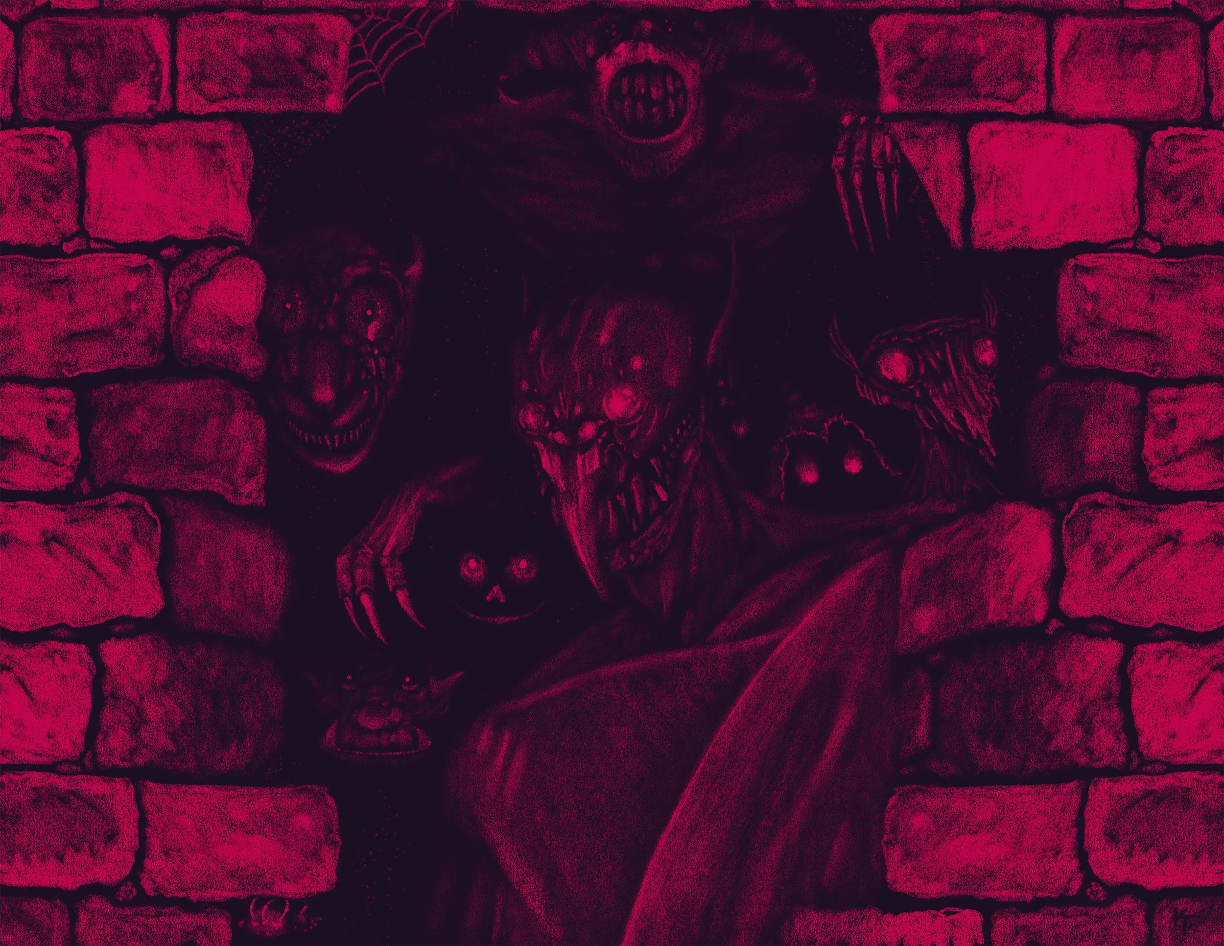 The Underground Merchants Guild - Artwork by K. Tetreault