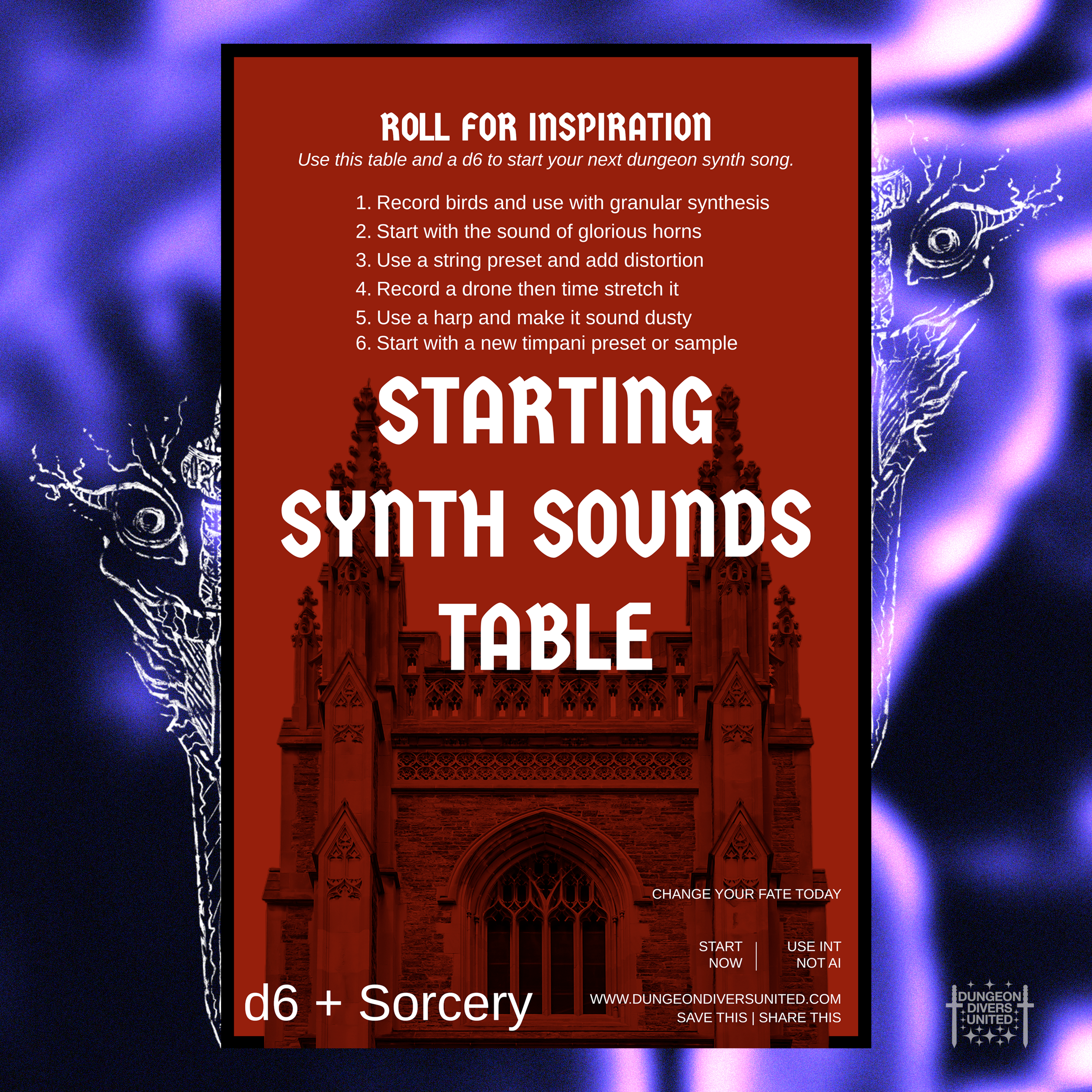 Random Synth Tables