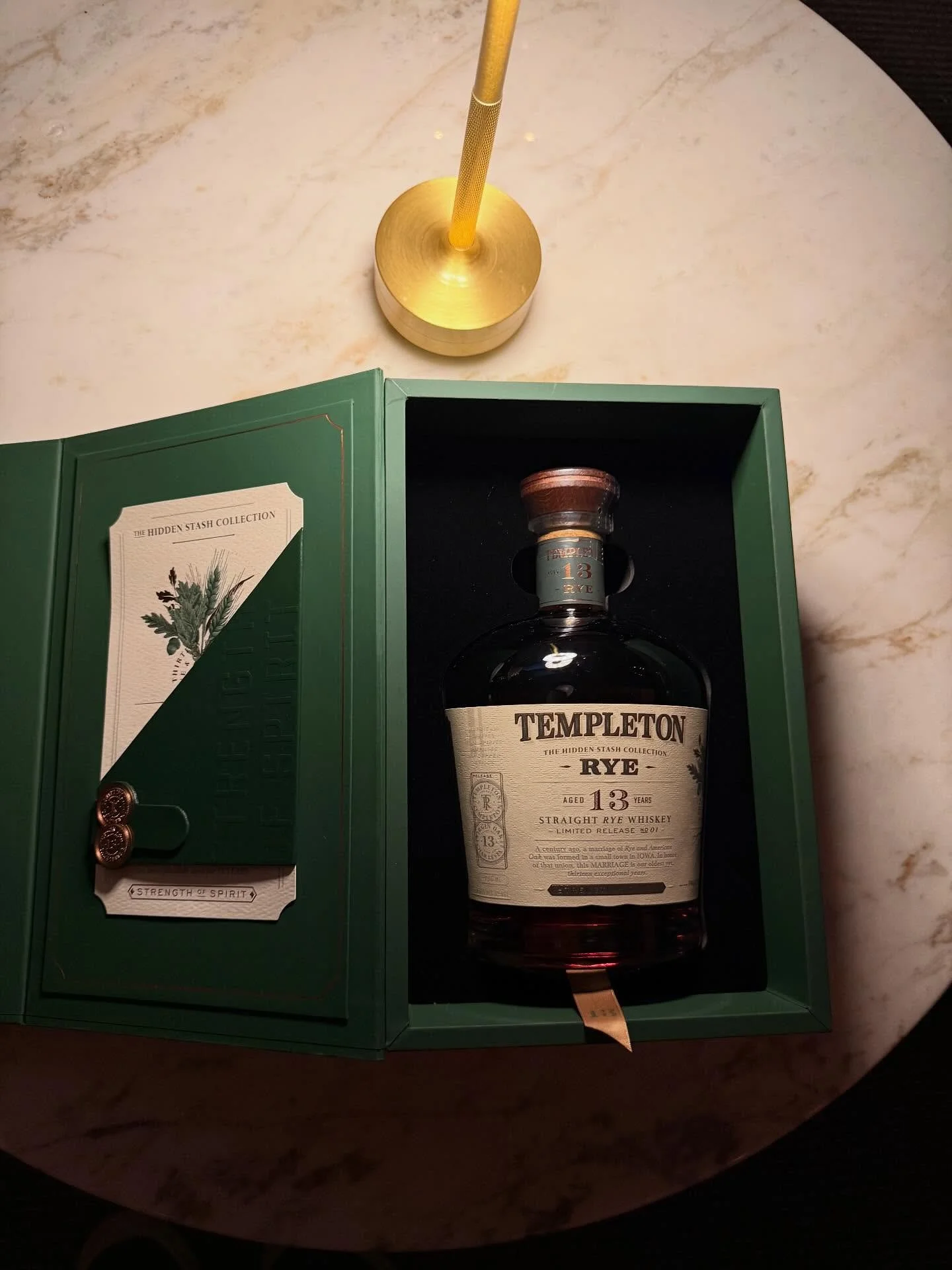 Templeton 13-Year Rye has arrived at The Nightwatch Lounge. A rare release with real depth, long rest in American oak, a bold 95% rye mash bill, and a warm finish that lingers with spice and caramel. It&rsquo;s the kind of bottle you order when you w