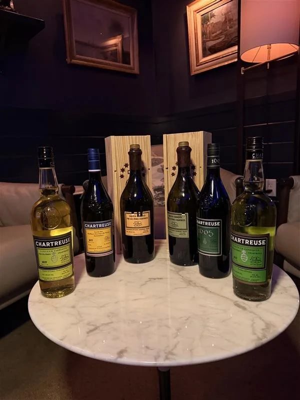Celebrating the timeless craftsmanship and tradition of Chartreuse. Enjoy classic cocktails like The Last Word, Champs-&Eacute;lys&eacute;e, and Widow&rsquo;s Kiss, alongside rare pours including VEP Jaune, VEP Vert, M.O.F., and 1605. From exceptiona