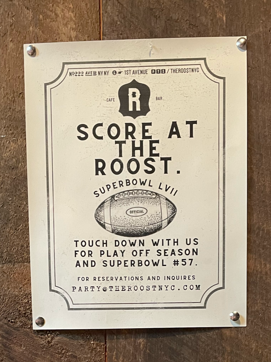 score at the roost