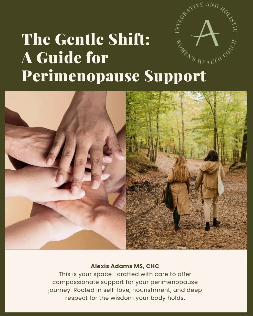 Perimenopause didn&rsquo;t come with a guidebook&hellip; so I wrote one. 

The Gentle Shift: A Guide for Perimenopause Support is officially here; your warm, practical companion for navigating the changes, challenges, and wisdom of midlife.

Inside, 