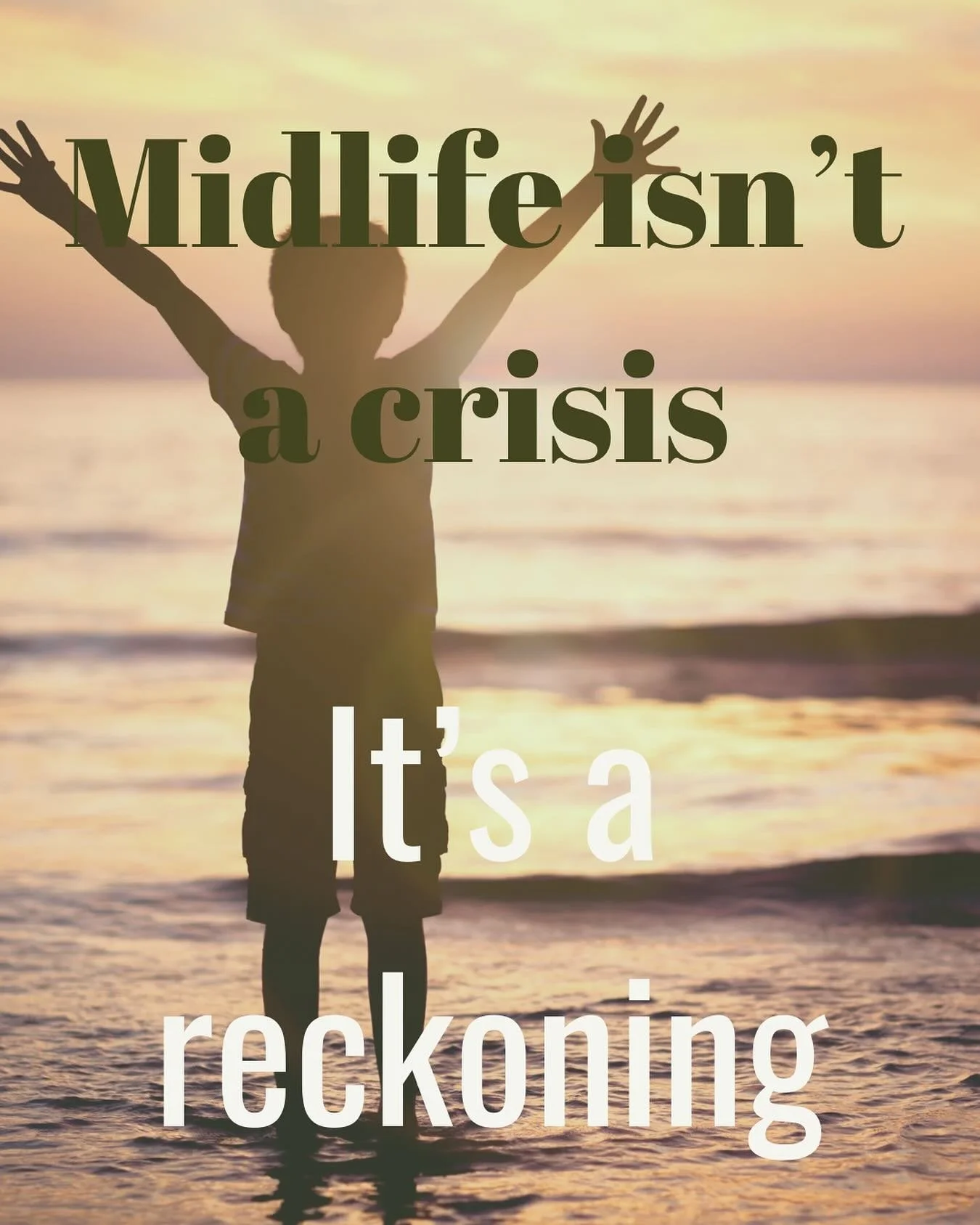 Midlife isn&rsquo;t a crisis; it&rsquo;s a reckoning.
It&rsquo;s the era where women collectively say:
I&rsquo;m done carrying everyone else&rsquo;s shit.
I&rsquo;m done being the default everything.
I&rsquo;m done pretending my needs are optional.

