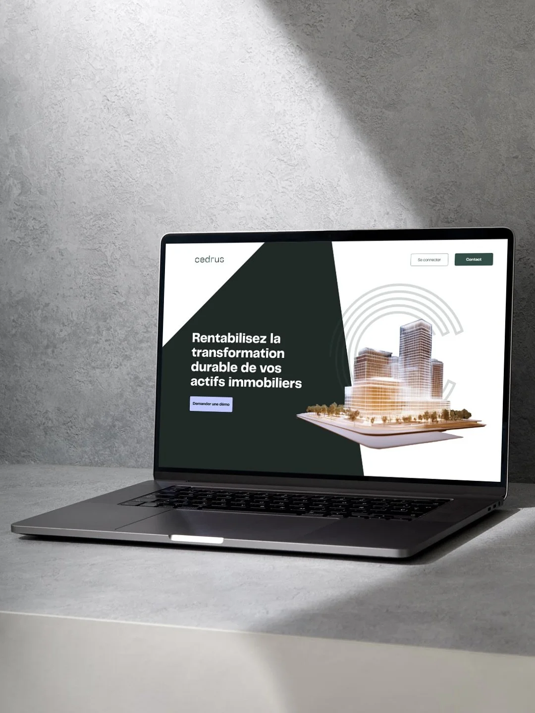 Apr&egrave;s avoir con&ccedil;u l&rsquo;identit&eacute; graphique de cedrus.solutions, nous poursuivons notre collaboration avec la refonte de leur homepage.

Une &eacute;volution strat&eacute;gique pens&eacute;e par Studio Bonjour : structure, wiref