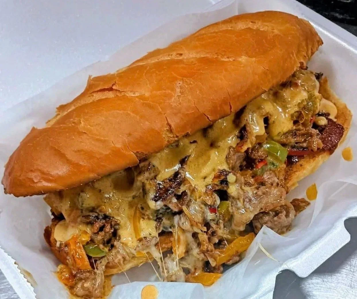 Cajun Cartel Cheesesteak