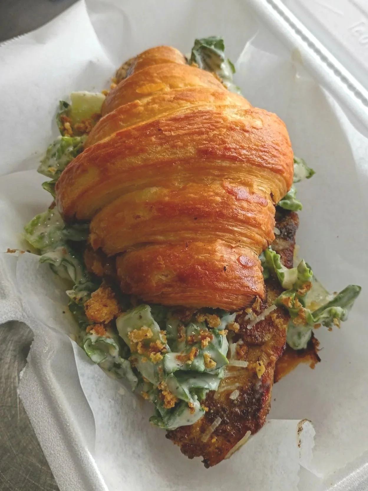 Chicken Ceasar Croissant