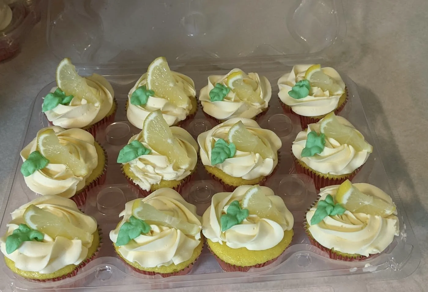 Sicilian Lime Cupcakes