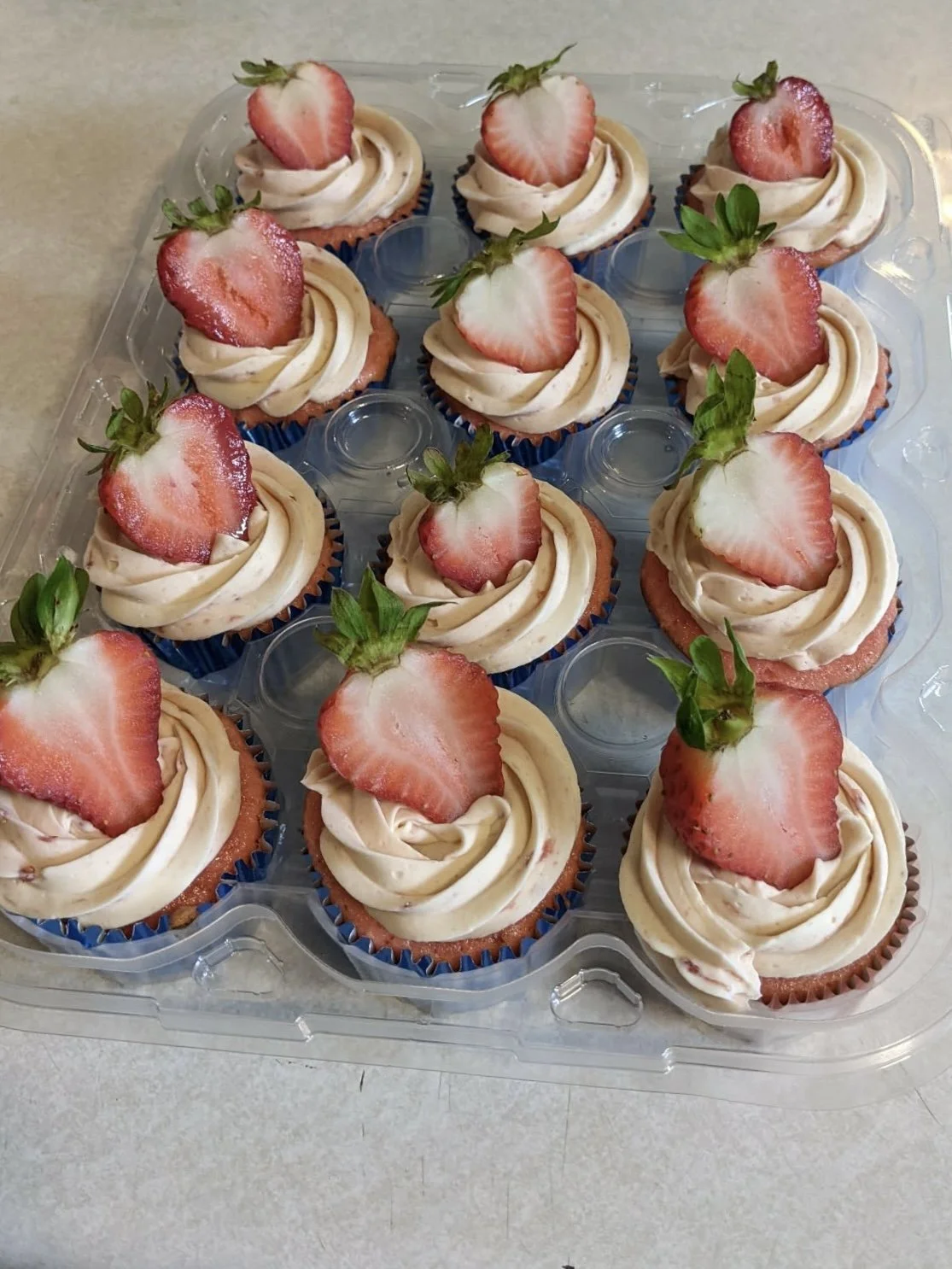 Strawberry Cupcakes