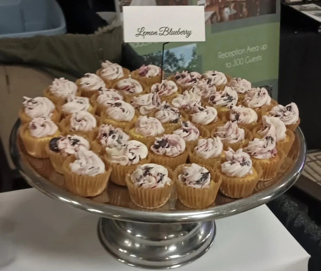 Lemon Blueberry Cupcake (Wedding Fair)