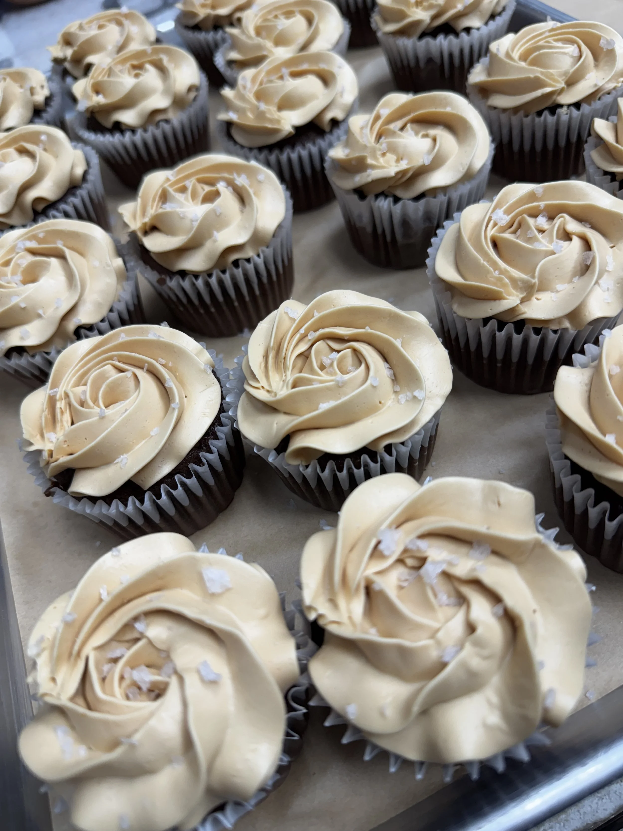 Salted Caramel Cupcakes