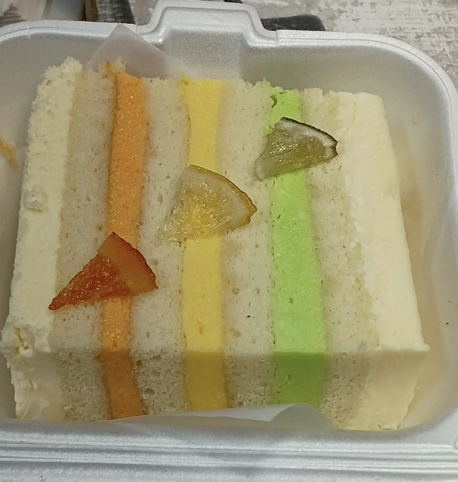 Citrus Sheet Cake