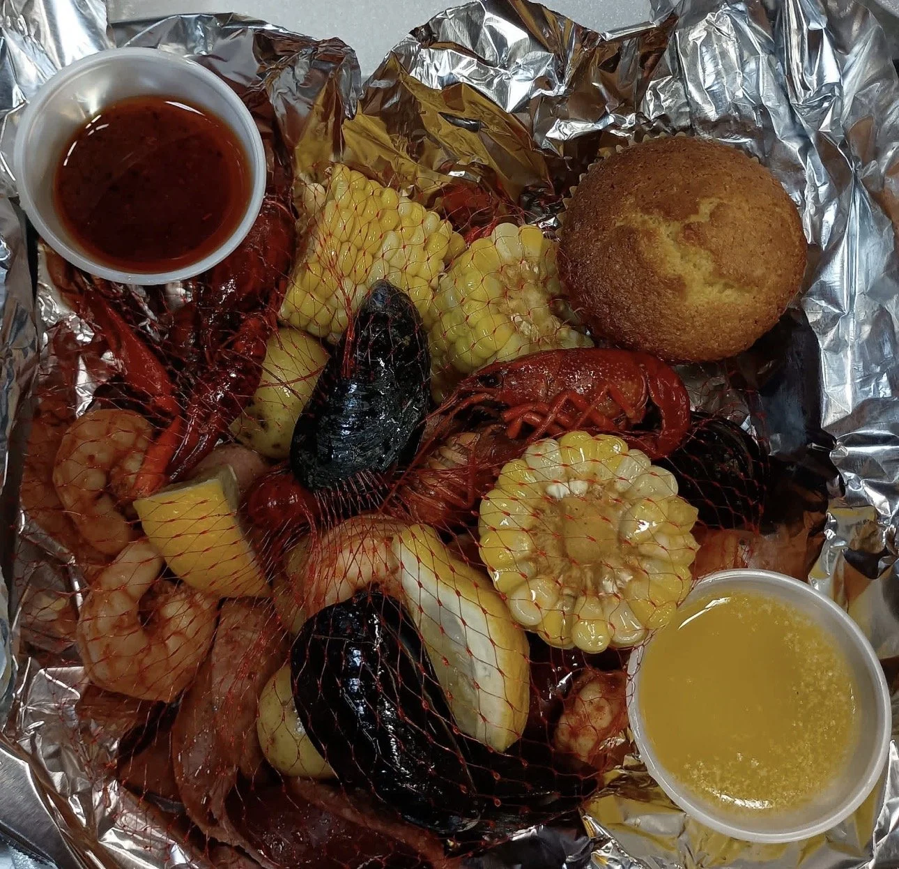 Cajun Seafood Boil (4th of July Special)