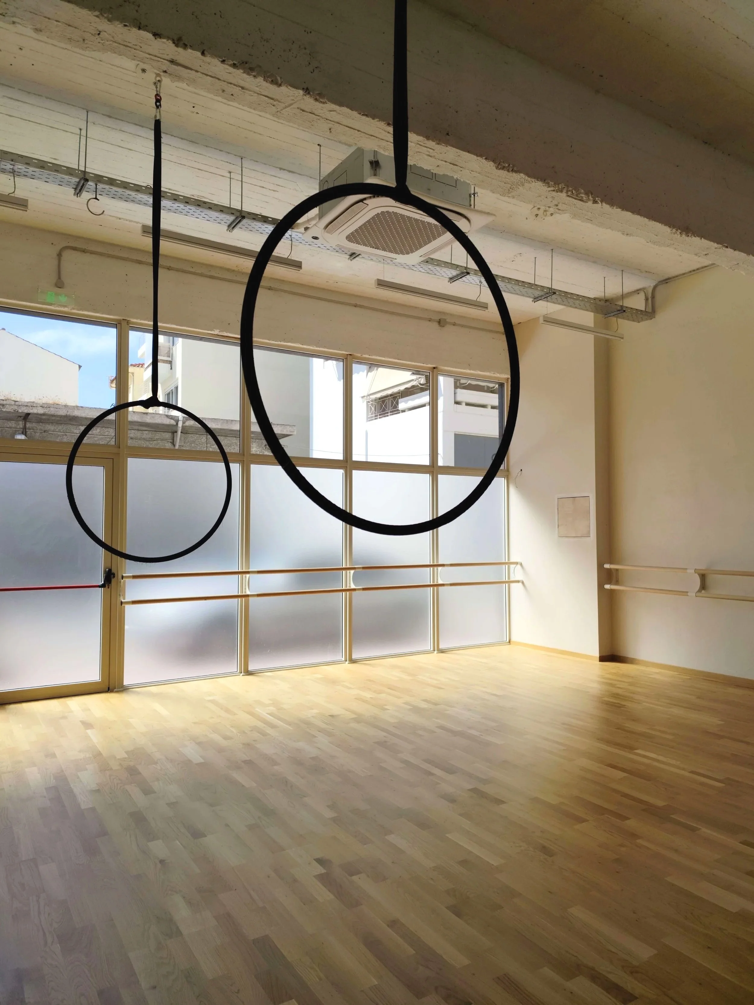 Σύστημα ανάρτησης aerial hoop