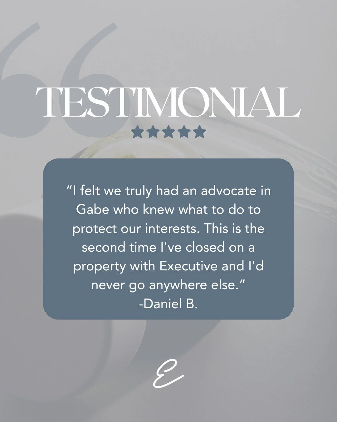Nothing makes us happier than hearing feedback like this! 🤍

A huge shoutout to Gabe for once again going above and beyond, being an advocate, protecting his clients, and making the closing process feel confident and supported from start to finish.
