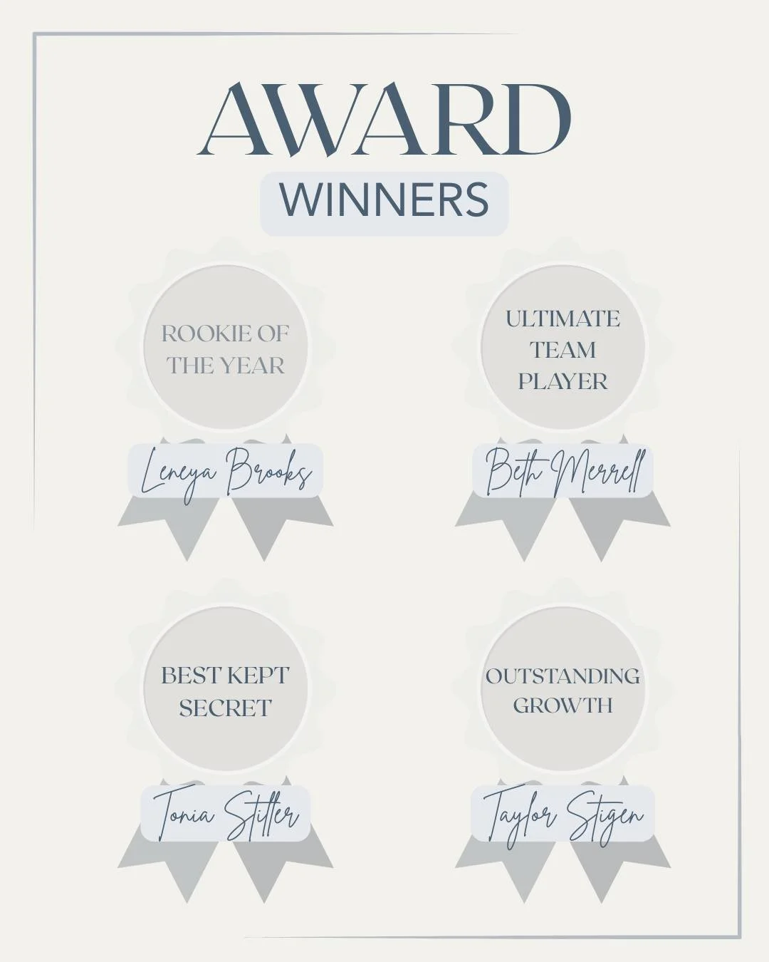 2025 was an amazing year, and it wouldn&rsquo;t have been possible without our incredible team! 

While every team member made an impact, a few truly went above and beyond and deserve to be celebrated! 🌟

Congratulations to:
✨ Leneya Brooks &ndash; 