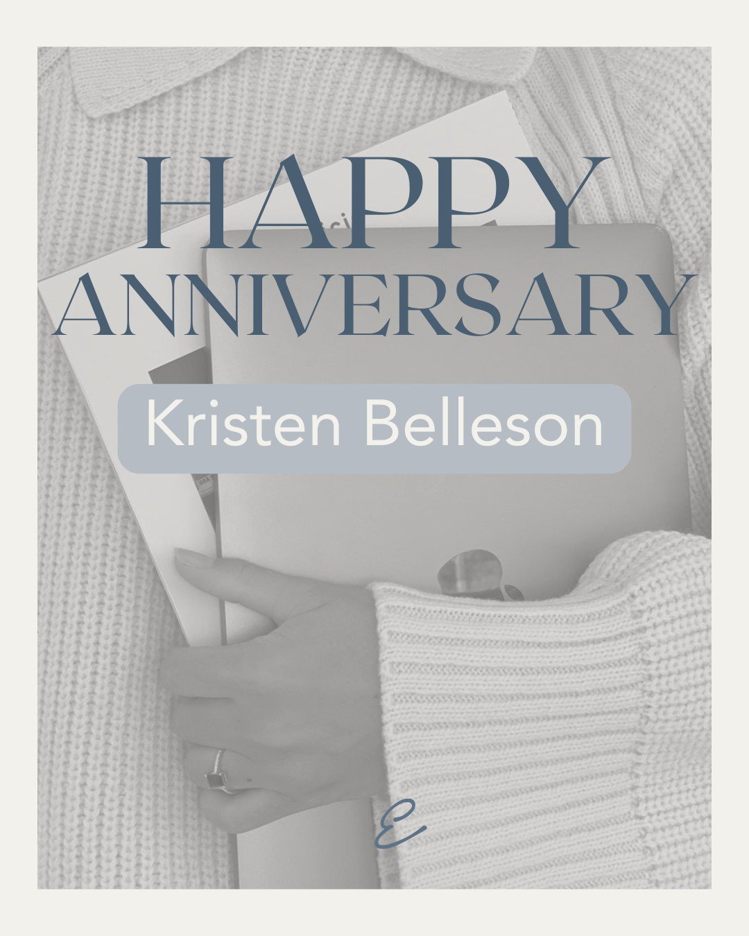 Happy Anniversary, Kristen! ✨ 

We&rsquo;re so grateful for all you do and the care you bring to everything you&rsquo;re a part of. Your dedication and positive spirit make a difference every day, and we&rsquo;re lucky to have you as part of the Exec