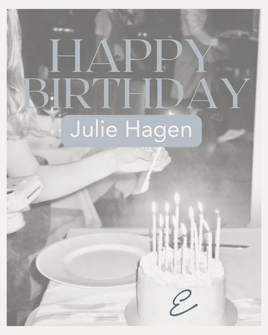 Happy Birthday, Julie! 🎉

Wishing you a day filled with joy, laughter, and all the things that make you smile. Your kindness, dedication, and positivity mean so much to our team. We&rsquo;re so lucky to celebrate you today! 

#HappyBirthdayJulie #Ex
