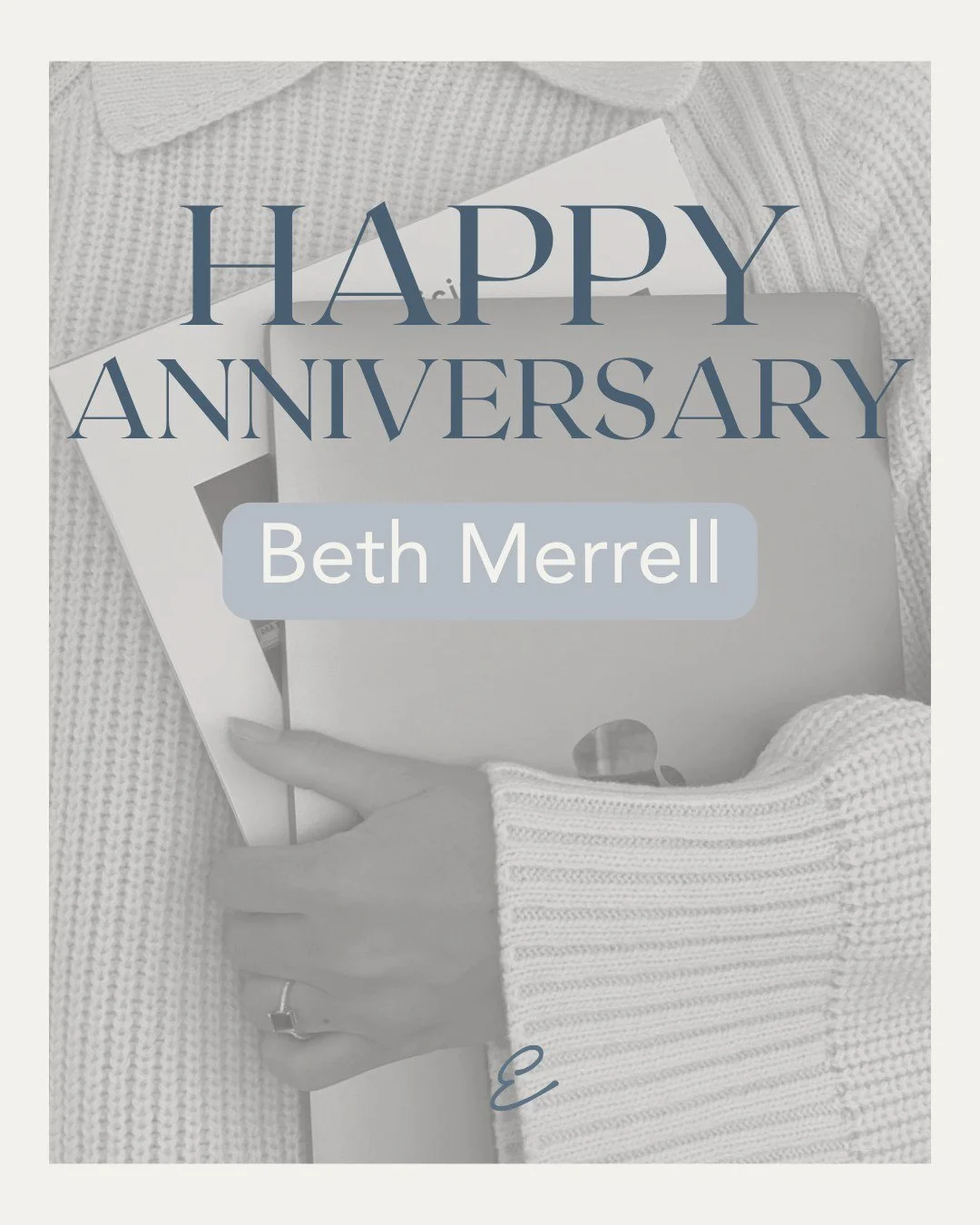 Happy Work Anniversary, Beth! 

Your dedication, positivity, and the care you bring to everything you do make such a difference every day. We&rsquo;re so grateful to have you as part of the Executive Title family. Thank you for all that you do! 

Her