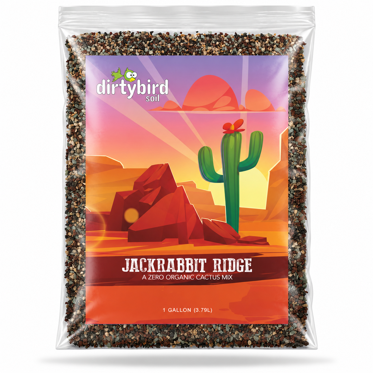 Jackrabbit Ridge | A Zero Organic Cactus Mix | One Gallon