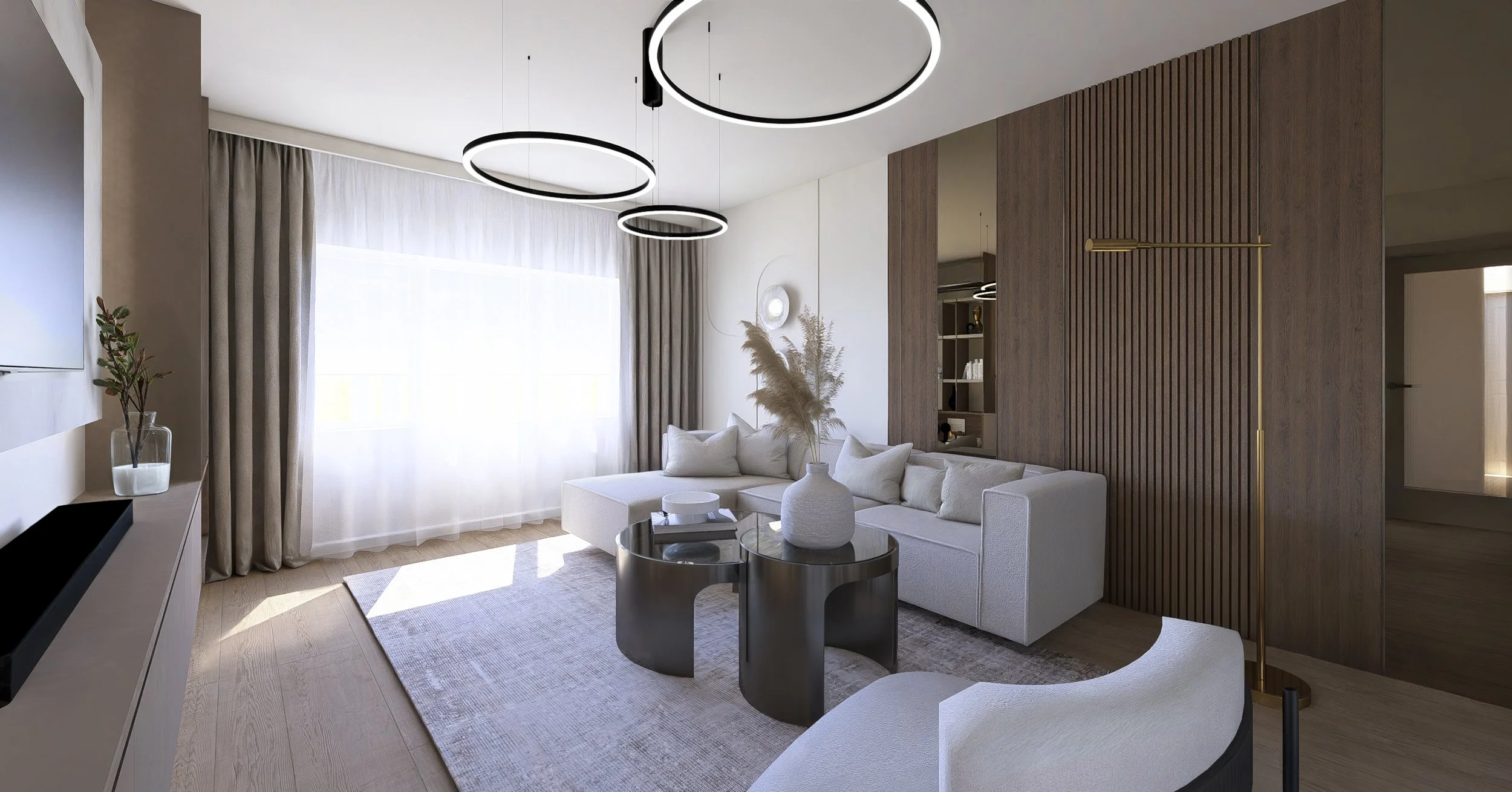 Un apartament în care fiecare linie are un rost