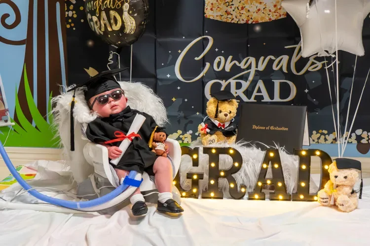 Before Son with Rare Disorder Was Ready to Leave Hospital, Mom Celebrated His Milestones with Sweet Photoshoots