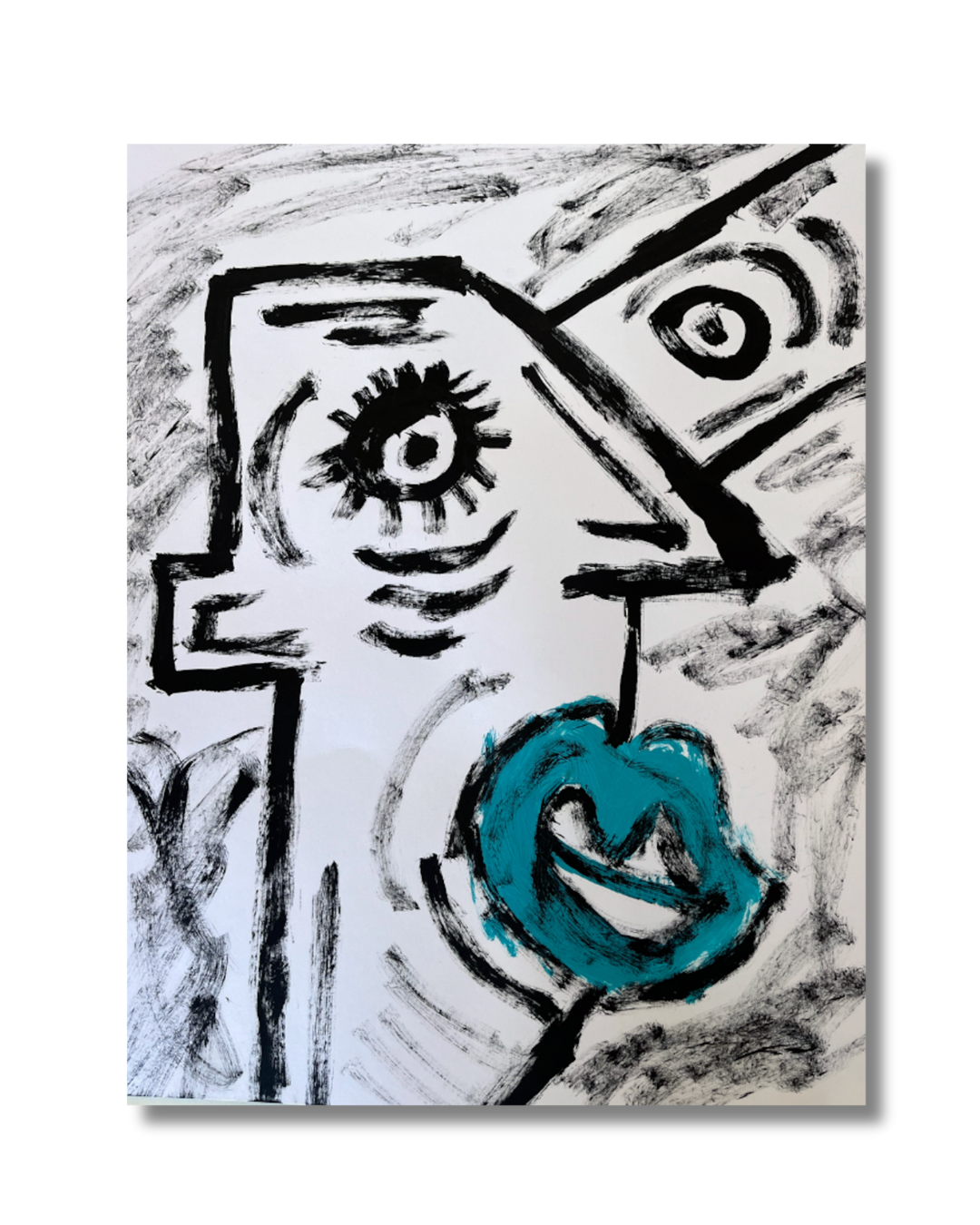 I’ll feel better soon. 42 x 30cm. Premium White Paper