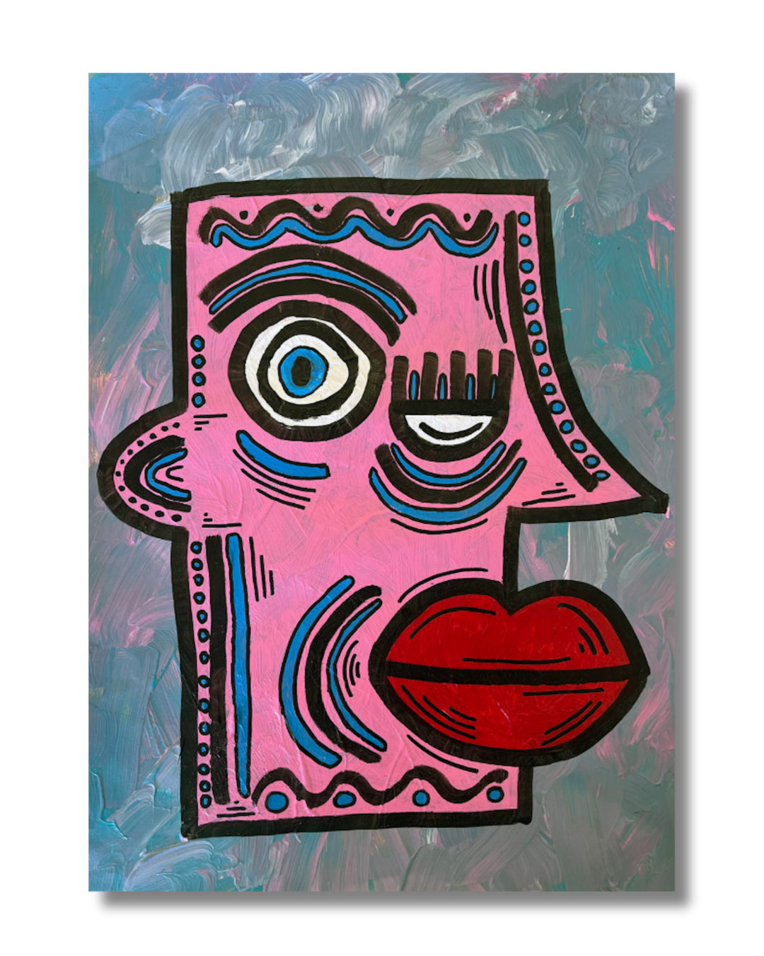 I think, therefore I am. 42 x 30cm. Premium Paper. 