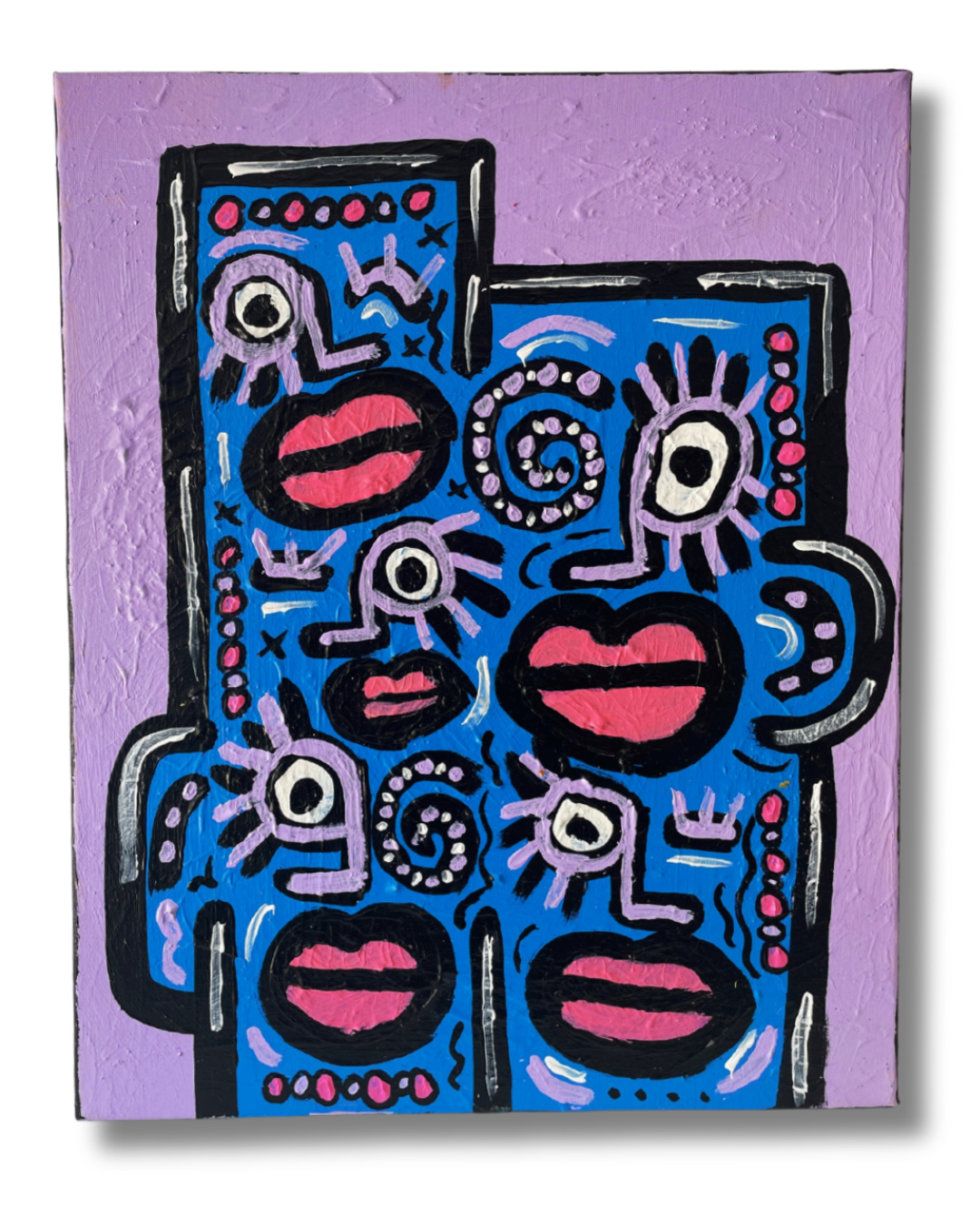 Woow woooow wow chill. Acrylic Paint 50cm x 40cm. €190