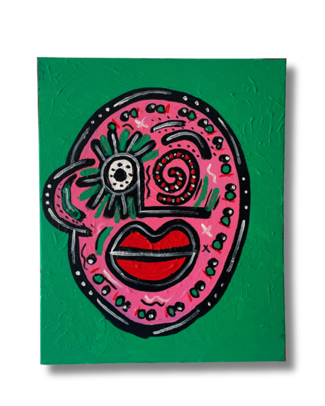 Merry Cherry. Acrylic on canvas. 40cm x 50cm. €210