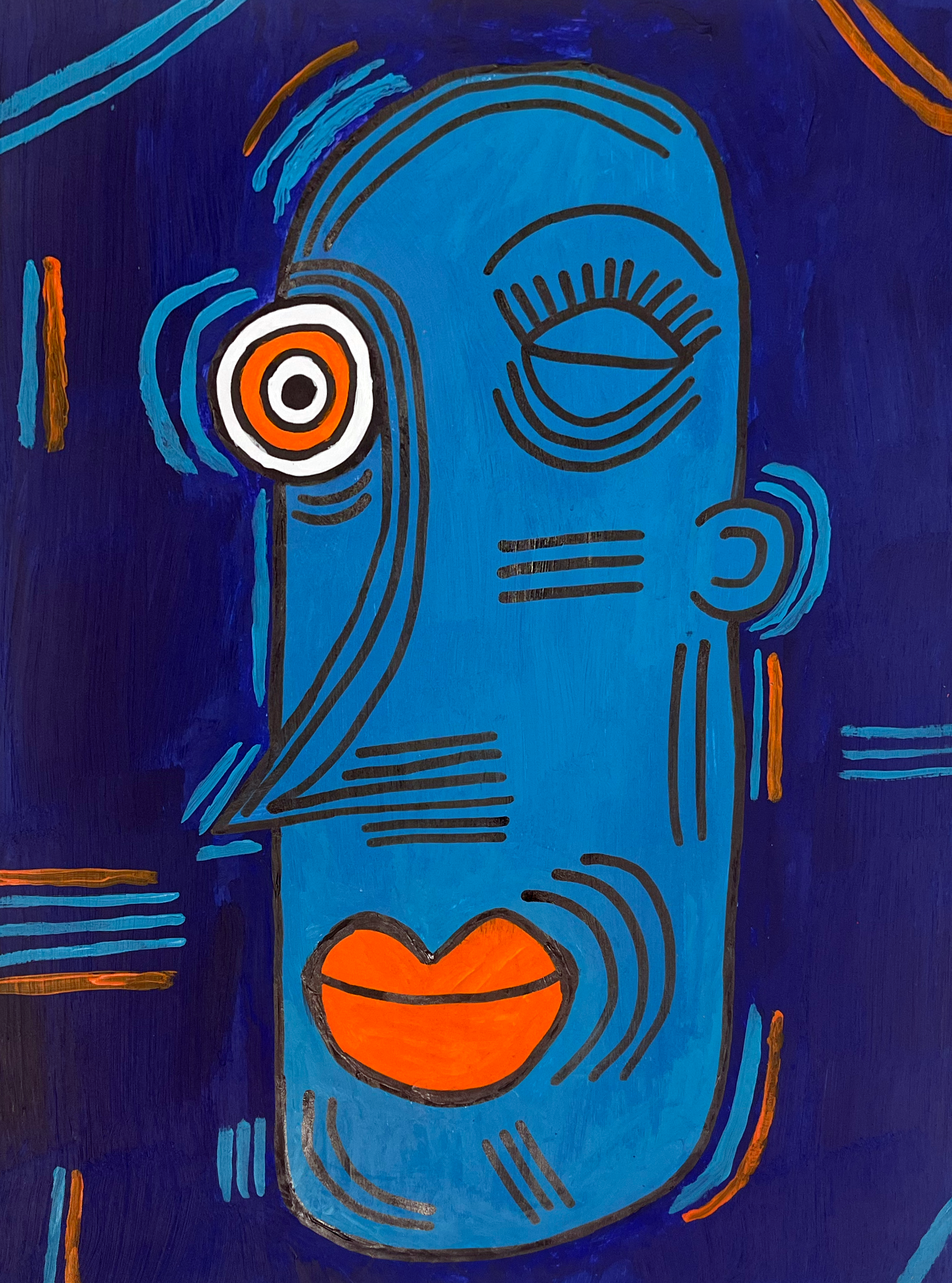 UNTITLED. SOLD. 42 x 30cm. Premium White Paper.