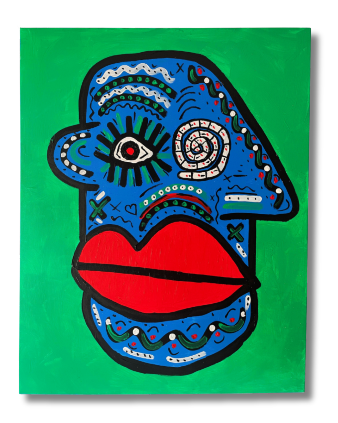 DibeeDibeeDibeeDoo. Acrylic on Canvas. 100 x 80cm. €920



